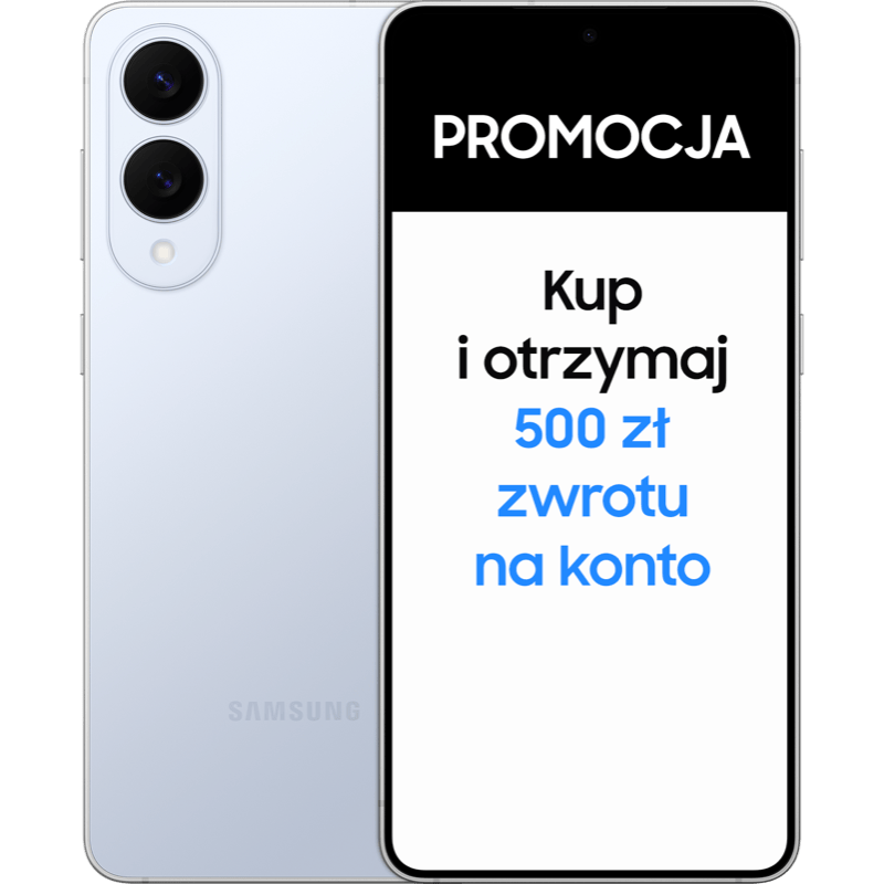 Samsung Galaxy S25 Edge niebieski front
