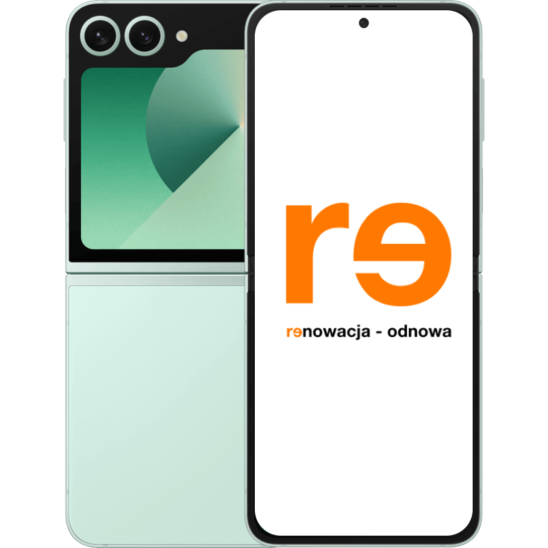 Samsung Galaxy Z Flip6 5G - outlet miętowy front